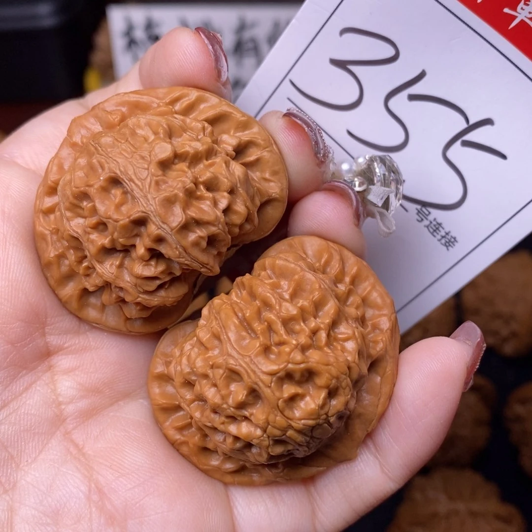 文玩核桃把件355宫灯4.1全品