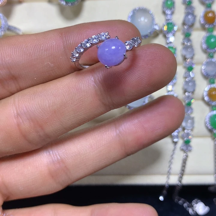 艺***界未镶嵌戒指翡翠翡翠戒指