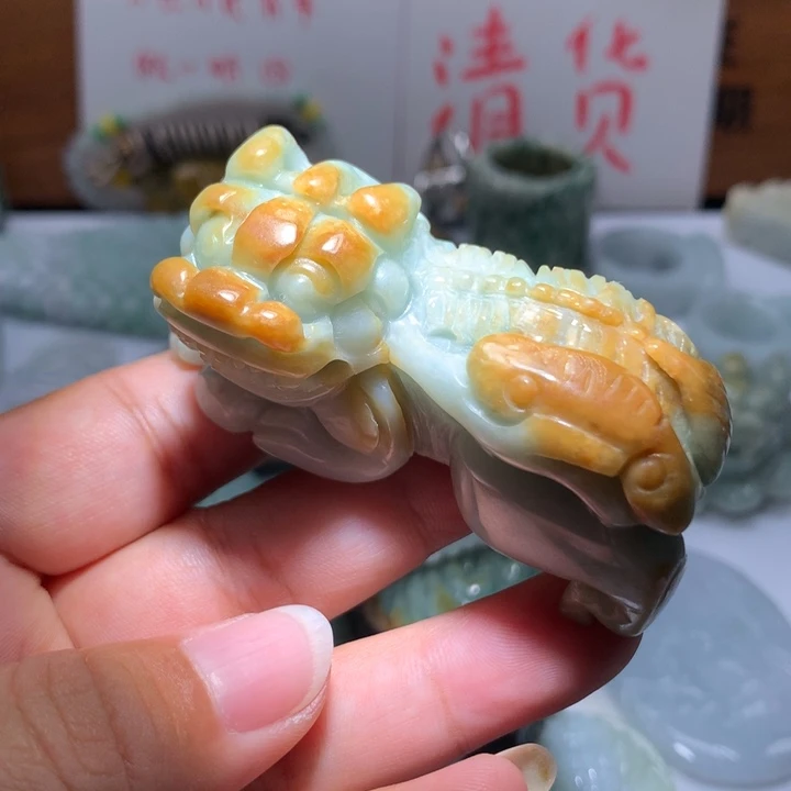 翡翠未镶嵌颈饰保真天然A货翡翠