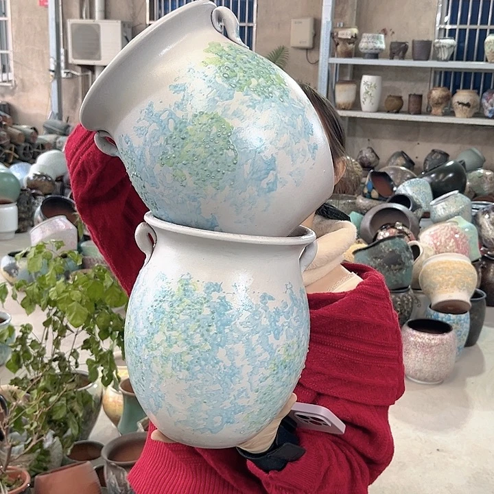 正品口19高25花盆……