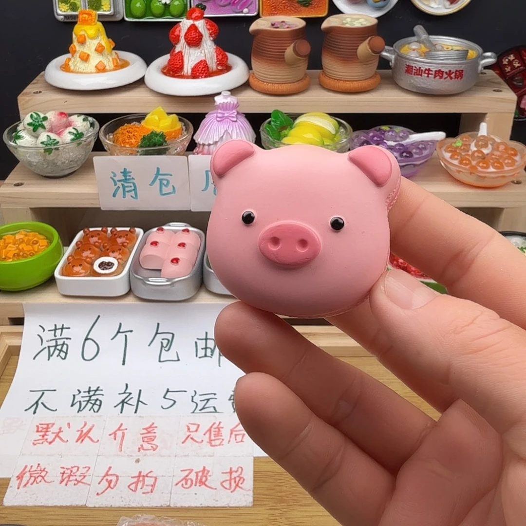 树脂食玩冰箱贴 凭开箱视频售后