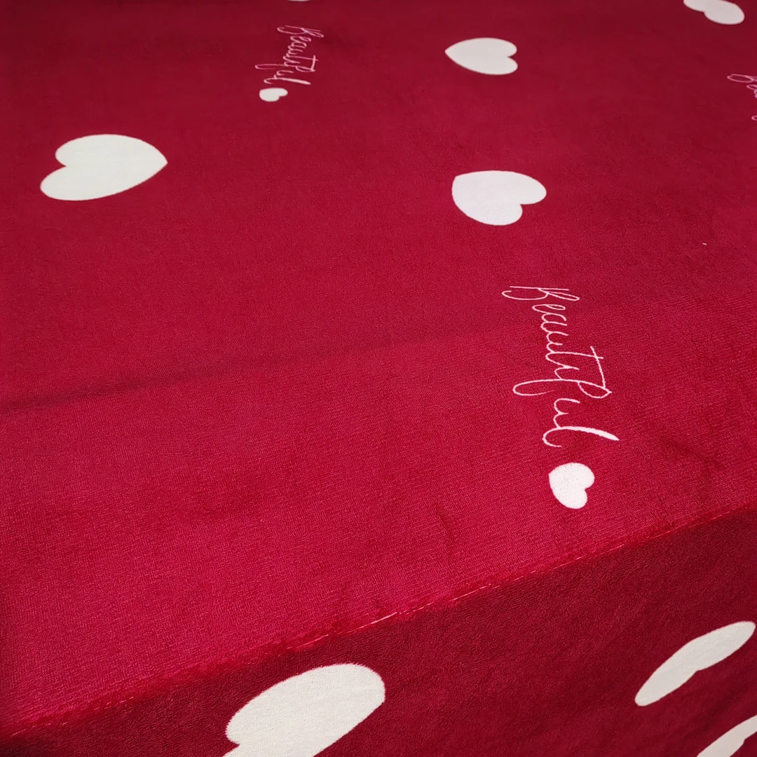 瑕疵牛奶绒布头，默认微脏边不齐