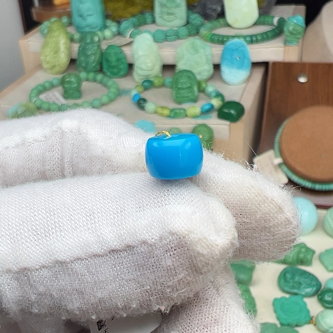 绿松石未镶嵌主播夏