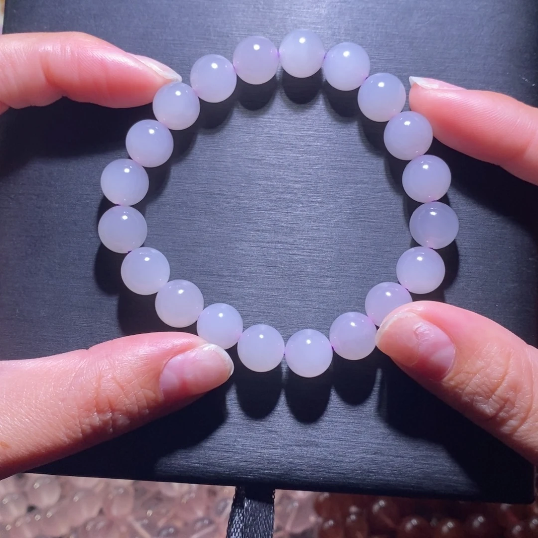 手链水晶未镶嵌紫罗兰和田玉