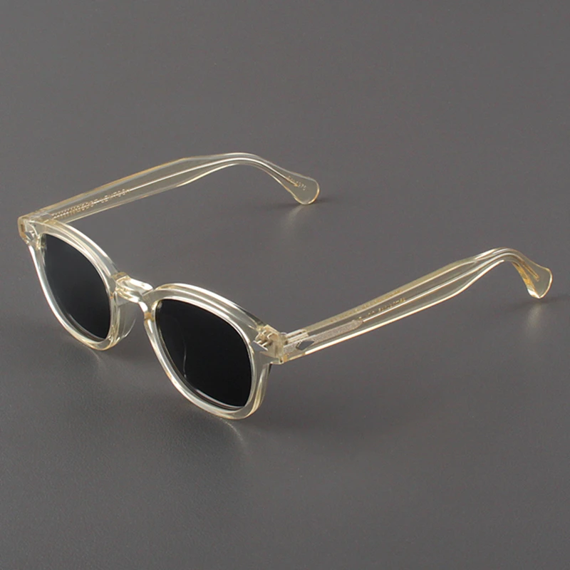 MOSCOT LEMTOSH太阳镜男款复古板材透明黄色框眼镜配镜近视墨镜女