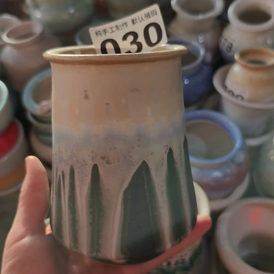 景德镇手工高温陶瓷：内7口高12.5