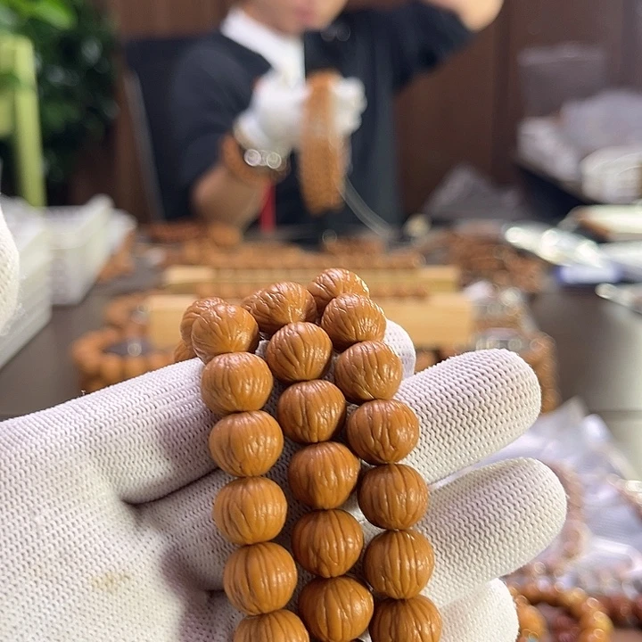 匠***心吊坠猴头核桃12+土豪108