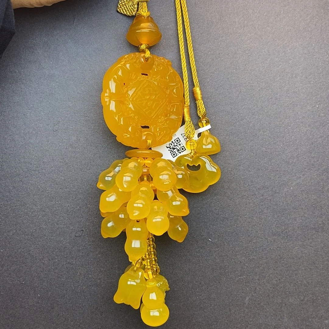 玛瑙/玉髓未镶嵌车挂