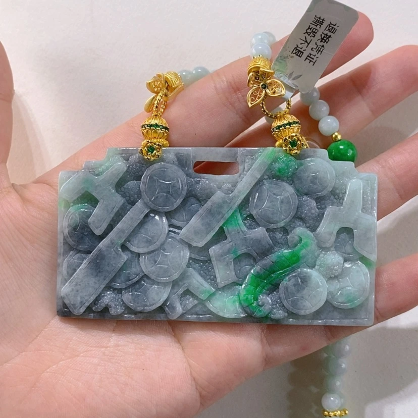【闪购商品】翡翠未镶嵌颈饰吊坠