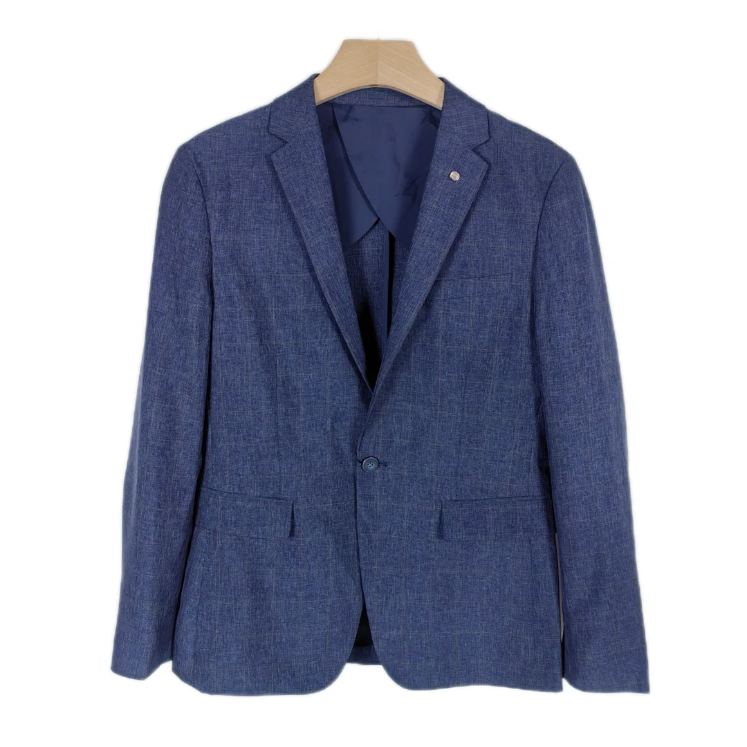 BS702710男士春秋商务休闲单西外套商务时尚简约西装外套