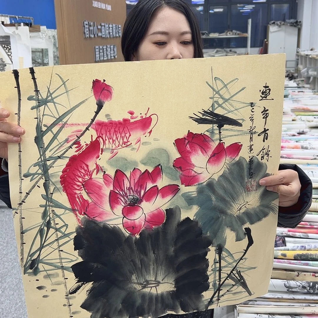 国画纯手绘字画教程