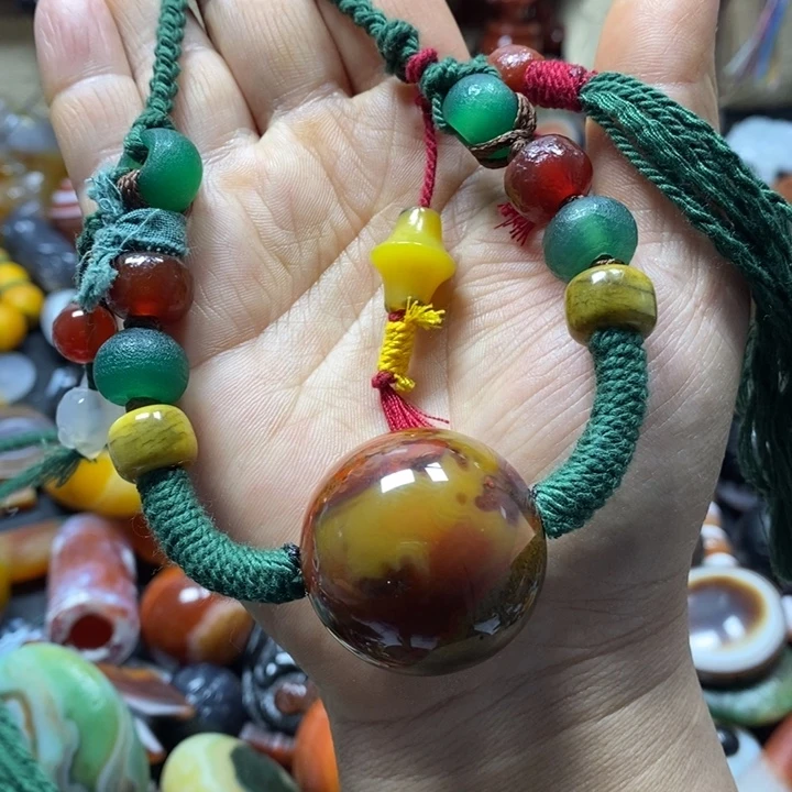 玛瑙/玉髓未镶嵌颈饰