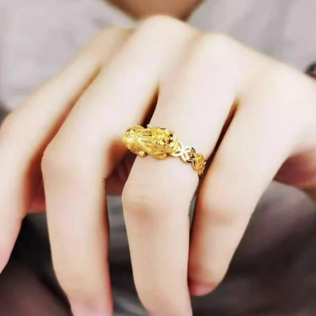 貔貅开口戒指JS024（无礼盒）