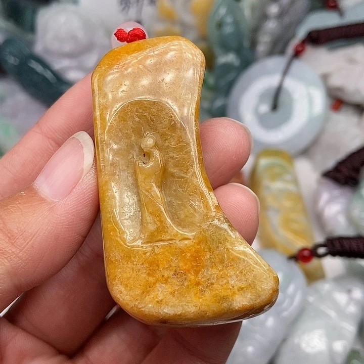 未镶嵌挂件翡翠翡翠
