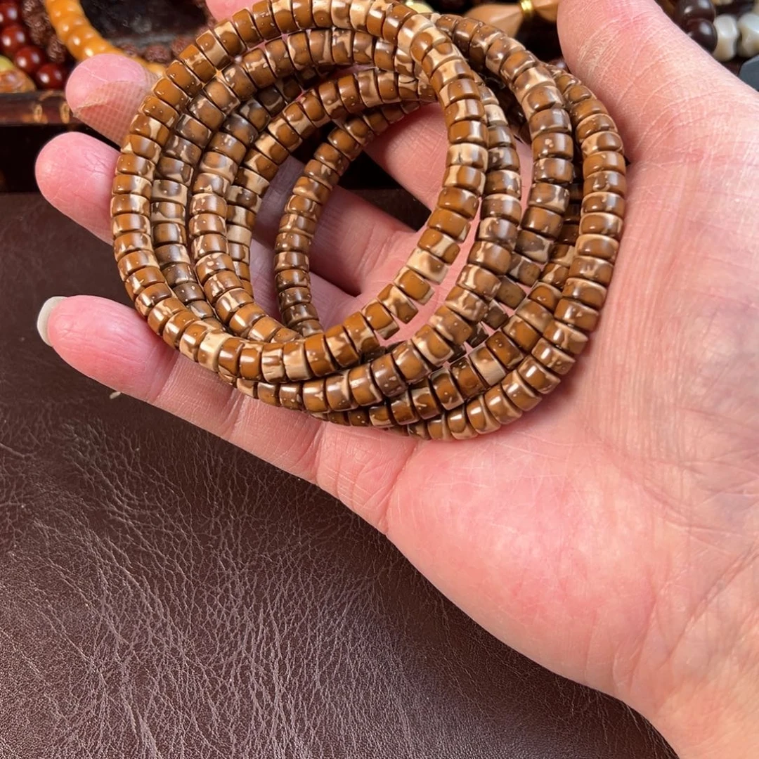 星月菩提吊坠紫金鼠豹纹单圈7