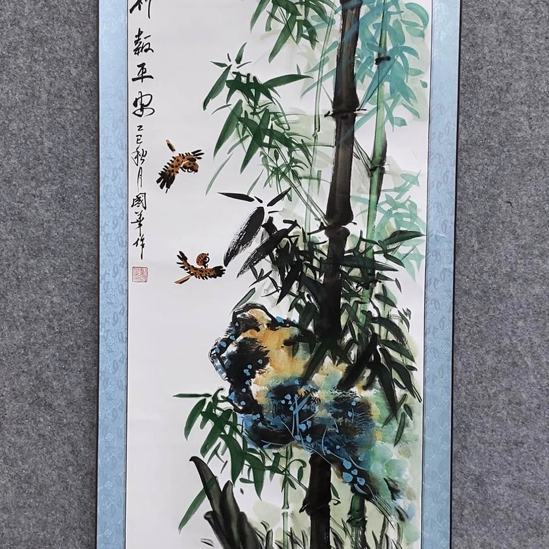 国画刘国华手绘作品111