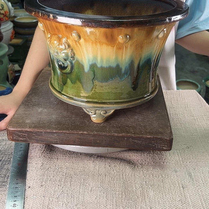 泳坤堂石湾盆陶瓷