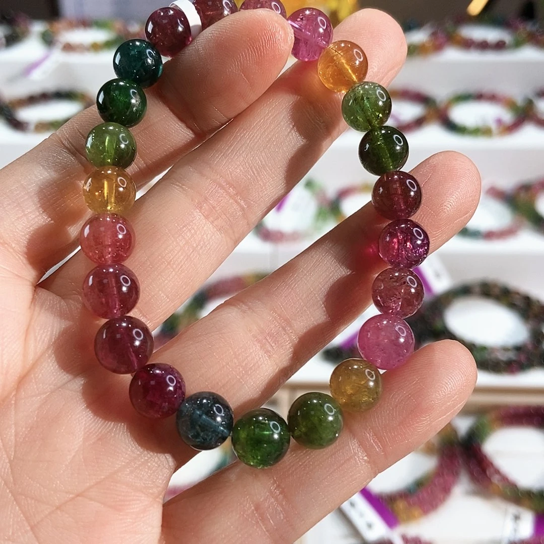 手链未镶嵌碧玺G2167素圈颜色微差