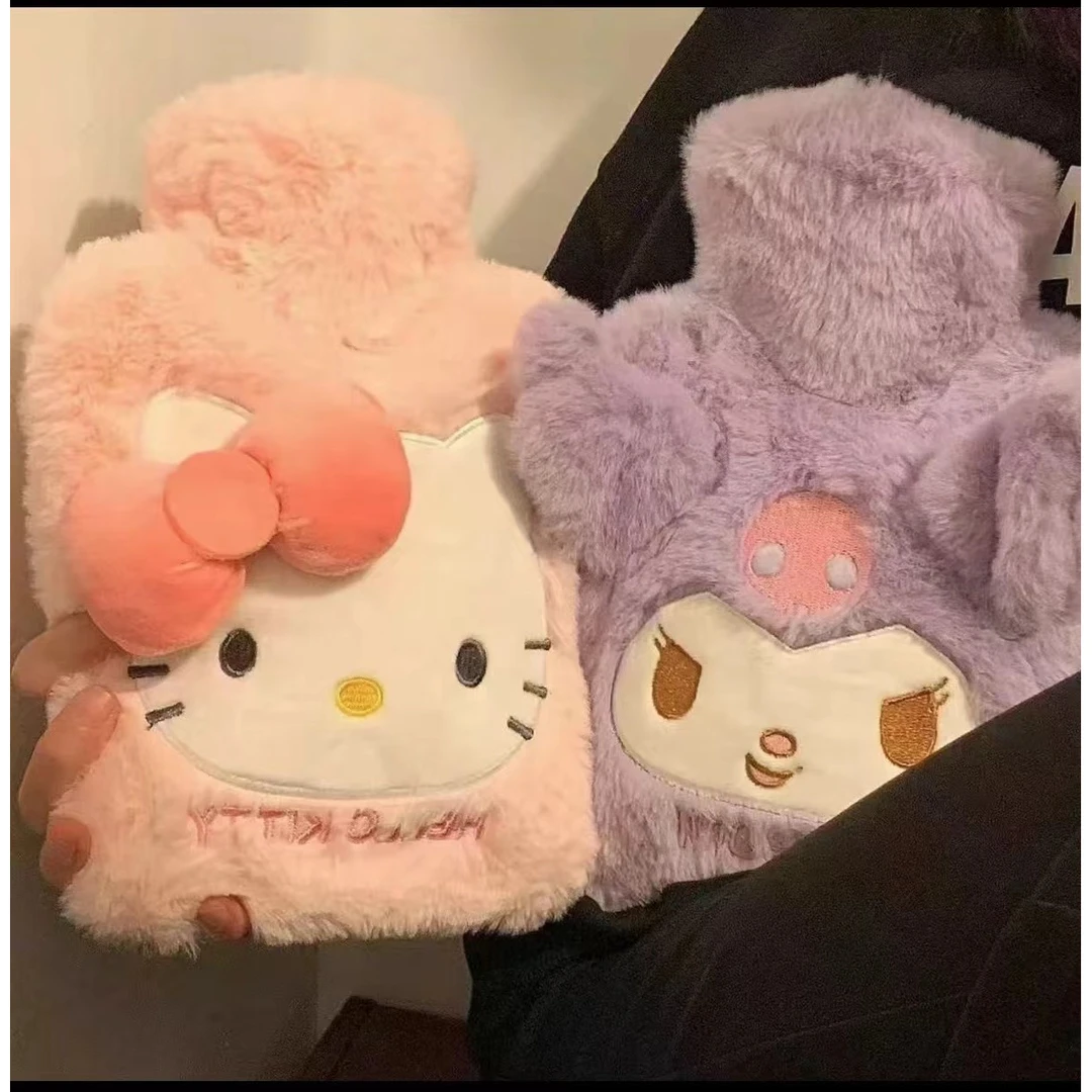 可爱三丽鸥hellokitty注水热水袋卡通灌水暖水袋暖宝宝敷肚子