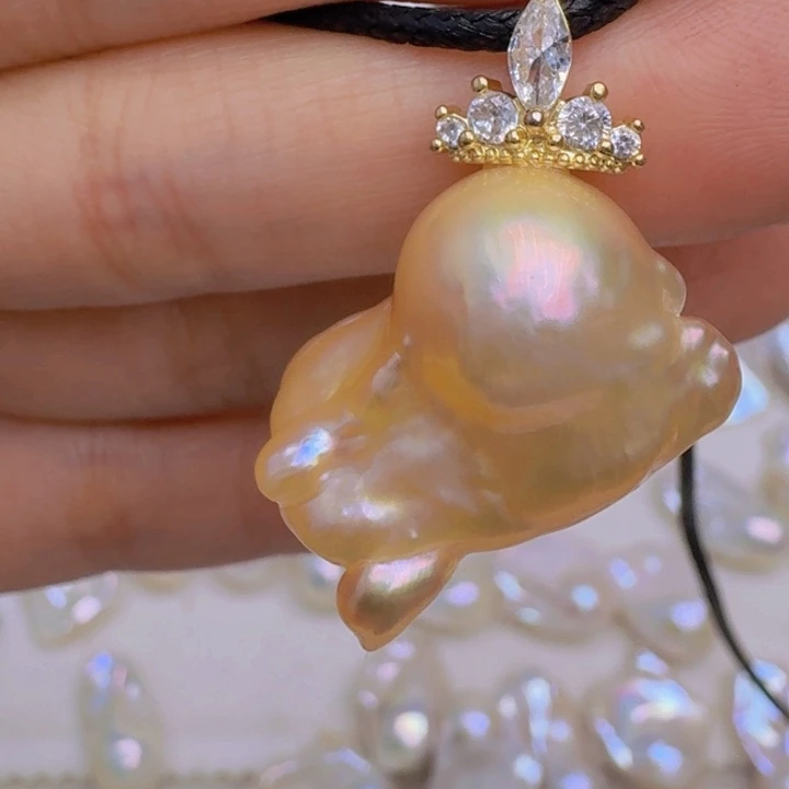 淡水珍珠未镶嵌颈饰