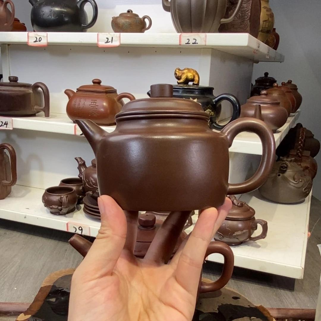 时***望茶壶紫砂宜兴紫砂壶
