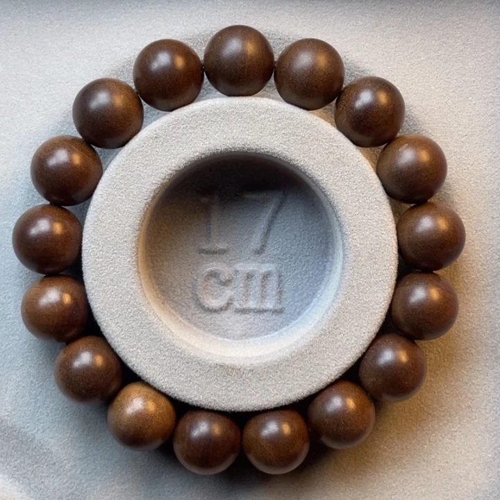 陈***鱼檀香木手串/手链正区老山檀1.2黑肉