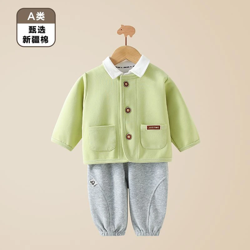 儿童新款外套秋季宝宝三件套洋气卫衣套装小童上衣裤子男女宝衣服