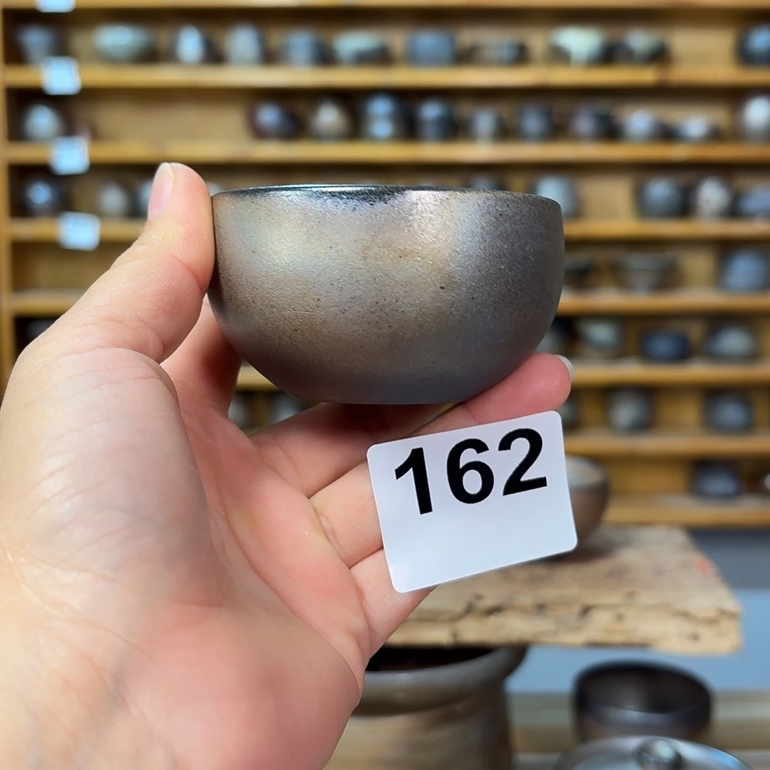 坭兴陶柴烧全手工原矿泥料杯