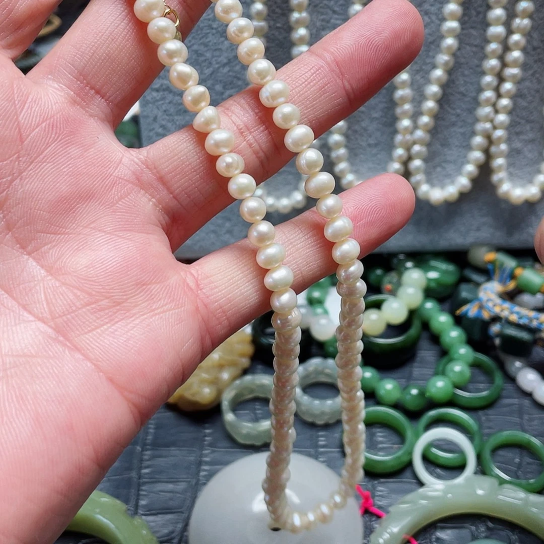 未镶嵌淡水珍珠项链