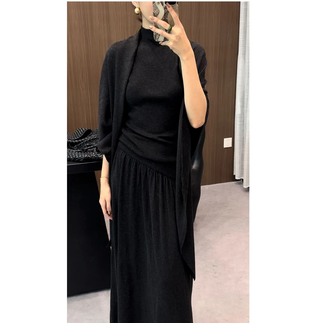 GUIMIN 超细羊毛大披肩 F090