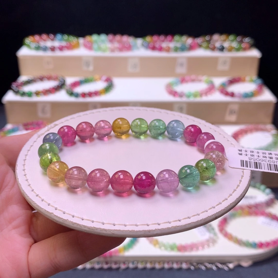 未镶嵌手链碧玺碧玺