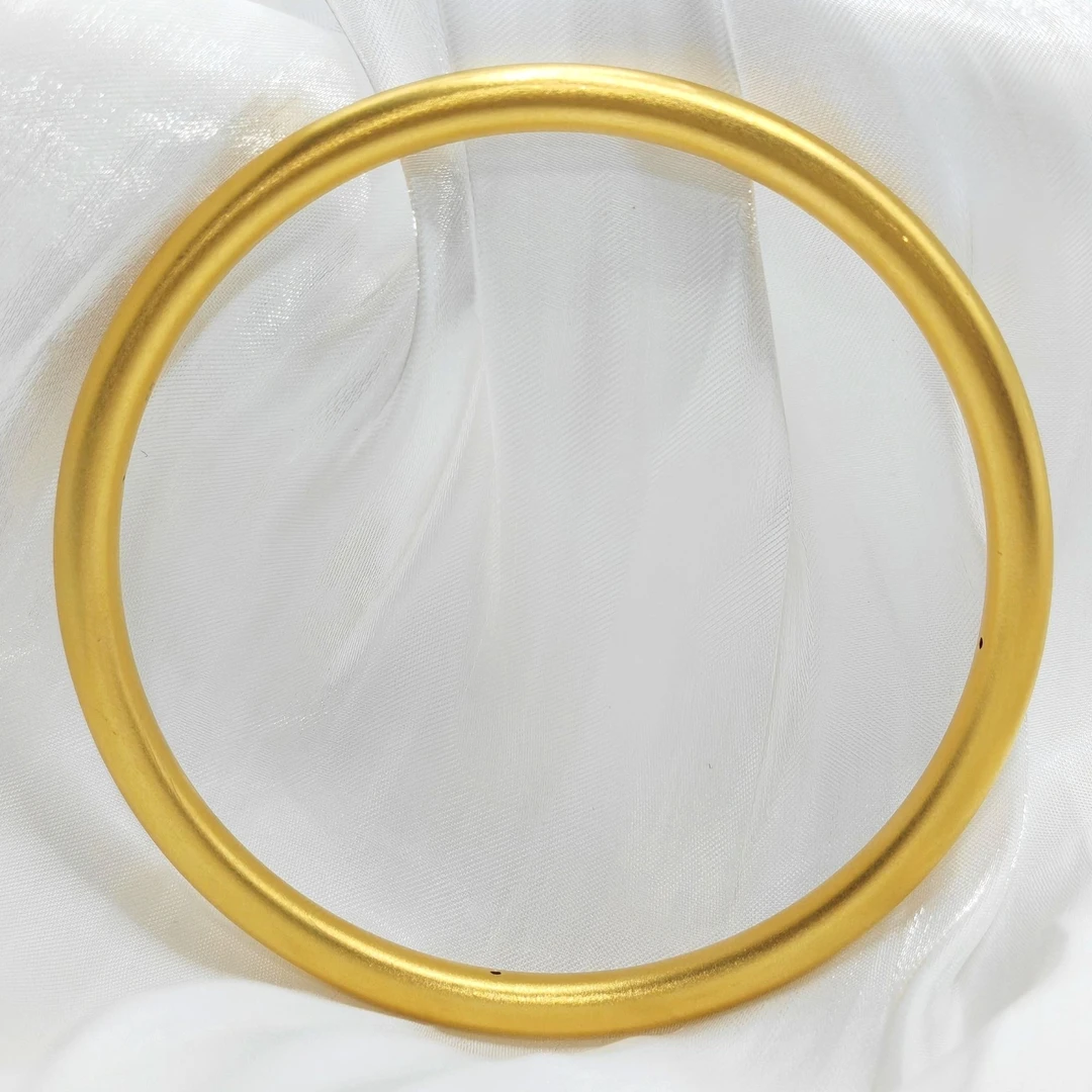 【小宝专属】足金古法素圈手镯 1126