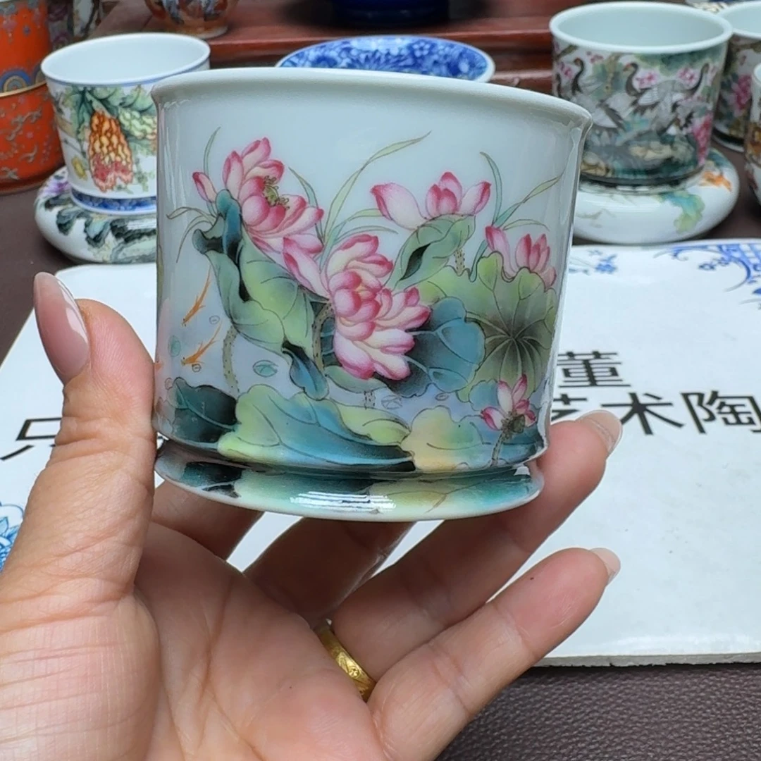 景德镇手工手绘展示