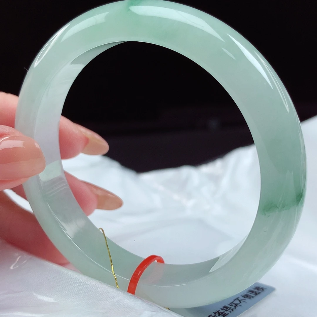 未镶嵌手镯翡翠55圈4386