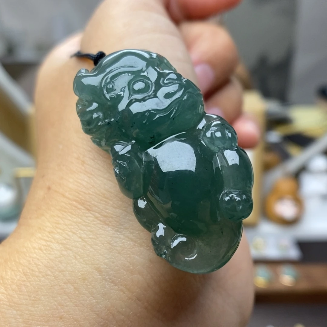 【闪购商品】颈饰未镶嵌翡翠28宝宝龙