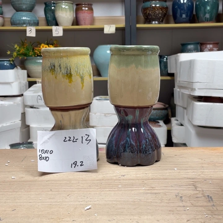 紫砂花盆多肉花盆微瑕13