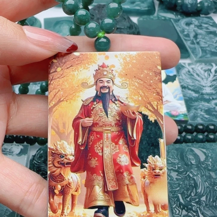 翡翠未镶嵌颈饰多样性发货天然A货翡翠