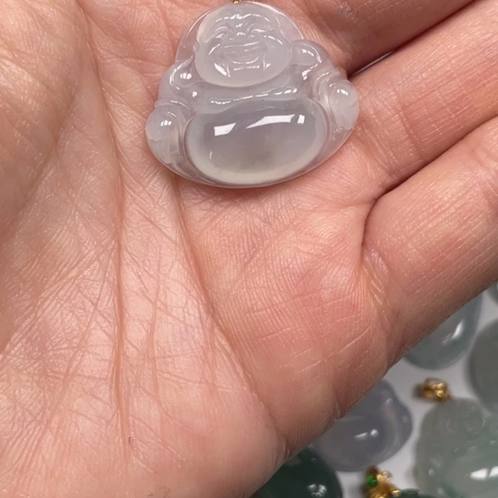 翡翠未镶嵌吊坠(不含链)翡翠