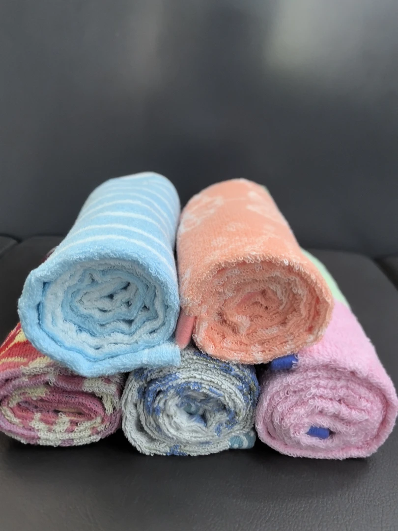 嘉嘉家纺 家用柔软吸水毛巾 5条发货