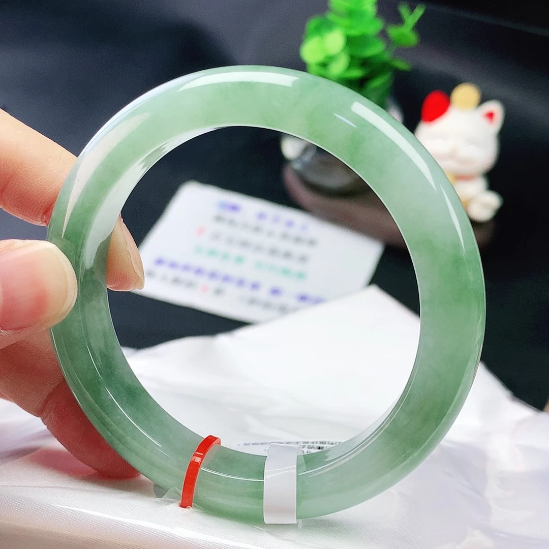 未镶嵌手镯翡翠56圈