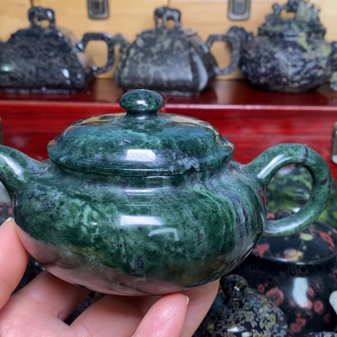 藏玉药王石福利款仿古壶240cc