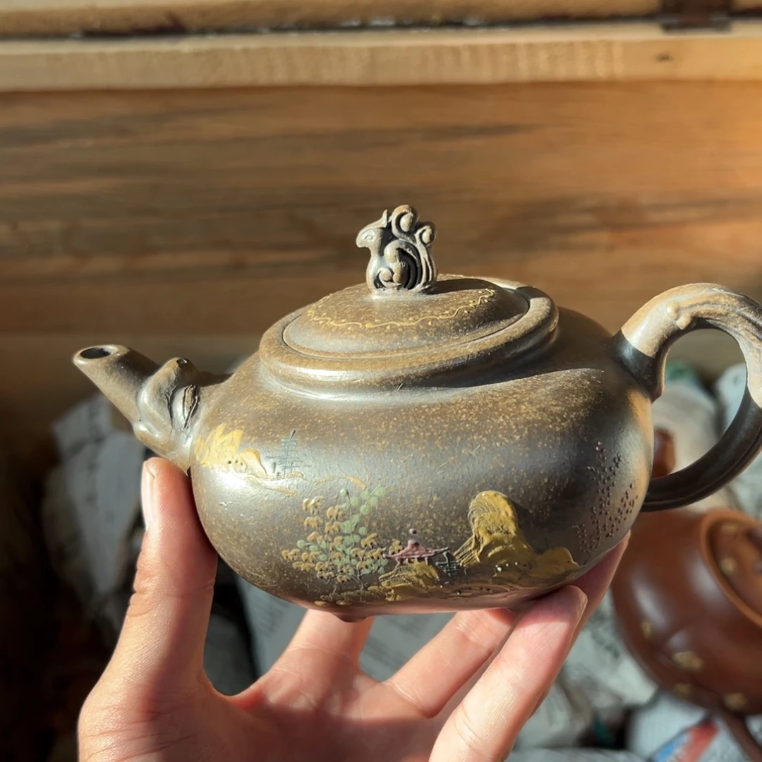 s***o紫砂茶壶老厂紫砂壶一件！