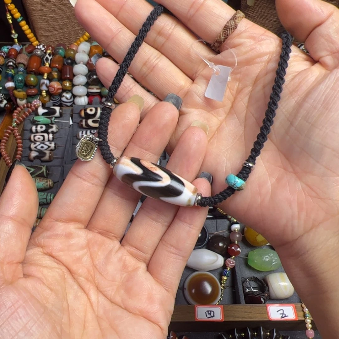 玛瑙/玉髓未镶嵌项链