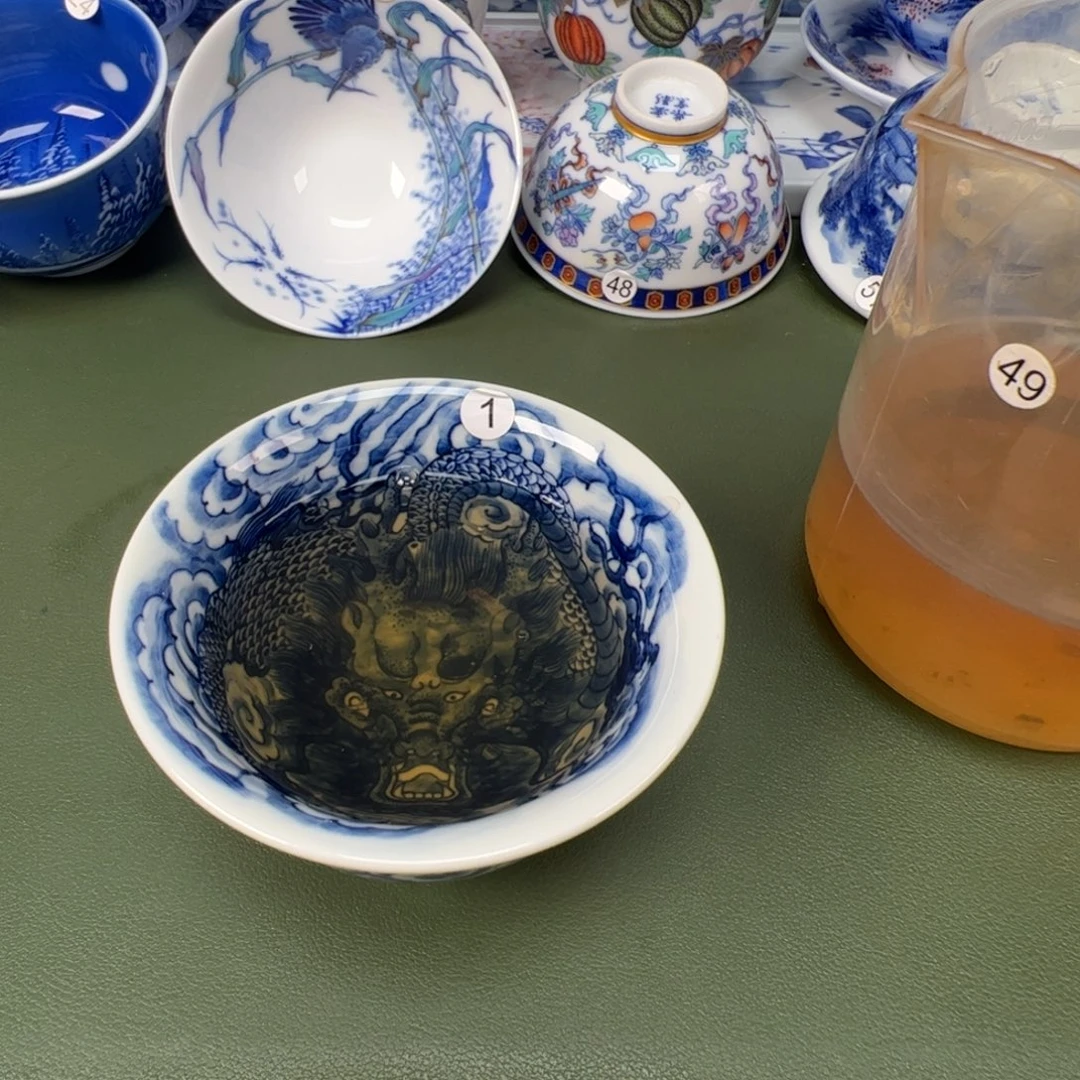 景德镇纯手工纯手绘茶具木木1