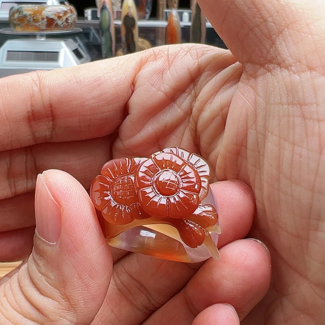 玛瑙/玉髓珠宝半成品未镶嵌