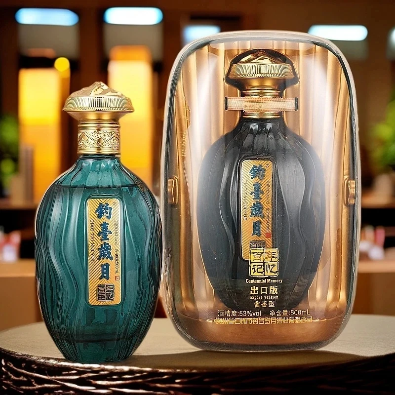 海梦缘百年釣臺岁月酱香型白酒53度500ml