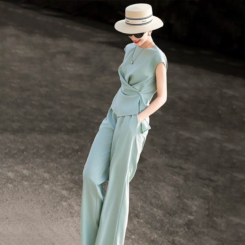 MEXCOCO/兰瑟儿2025年夏季新款时尚套装女士775XO0812