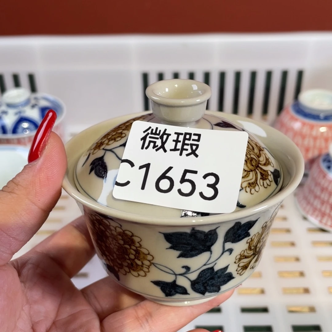 摆件微瑕c手绘手绘手绘1653