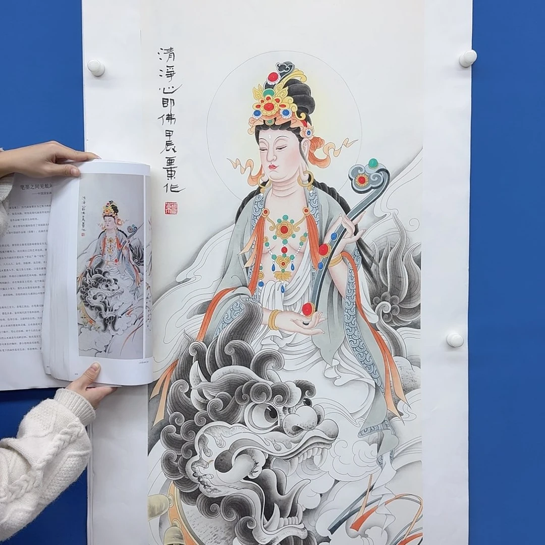 国画多次参加国内外大型书画