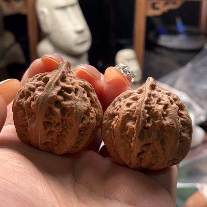 文玩核桃把件楸大胖61